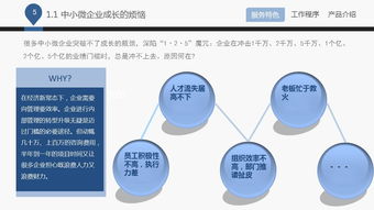 蓝白企业管理咨询公司介绍ppt课件下载 ppt宝藏